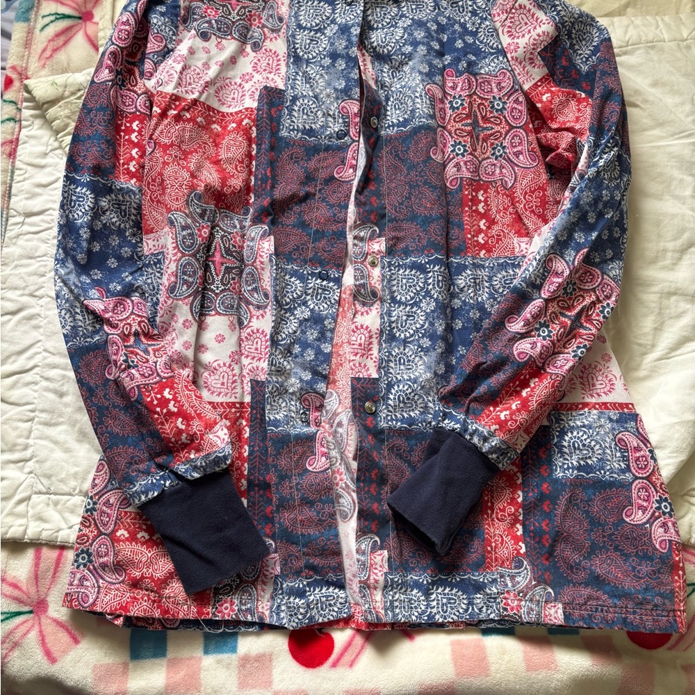 Women Nursing Scrub Top Jacket sizes M